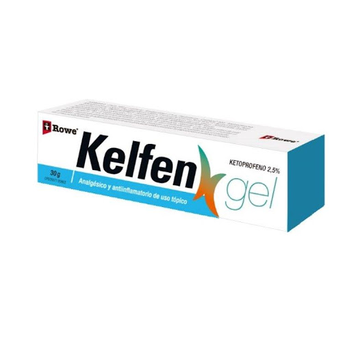 KELFEN KETOPROFENO 2.5% GEL 30GR